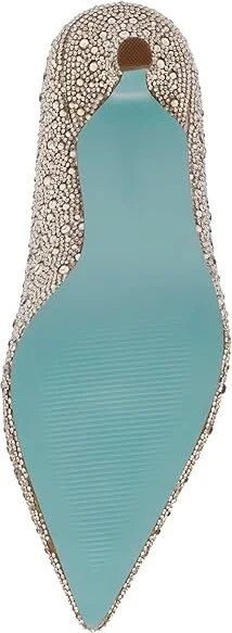Blue by Betsey Johnson Scout High Women's Heels Light Gold : 6.5 M, Rubber - Image 3