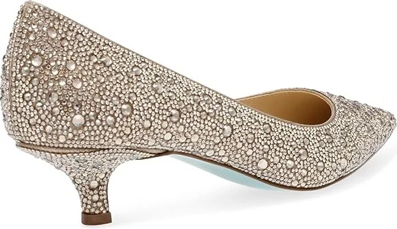 Blue by Betsey Johnson Scout High Women's Heels Light Gold : 6.5 M, Rubber - Image 5