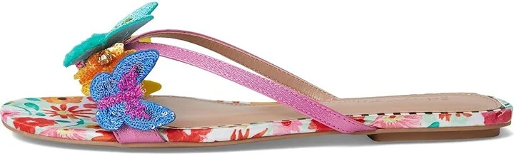 Blue by Betsey Johnson Sellena Women's Wedge Shoes White : 6.5 M, Synthetic - Image 6