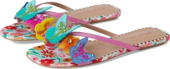 Blue by Betsey Johnson Sellena Women's Wedge Shoes White : 6.5 M, Synthetic
