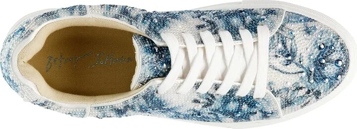 Blue by Betsey Johnson Sidny Women's Shoes Blue Floral : 6 M, Textile/Synthetic - Image 2