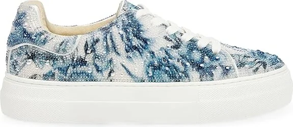 Blue by Betsey Johnson Sidny Women's Shoes Blue Floral : 6 M, Textile/Synthetic - Image 6