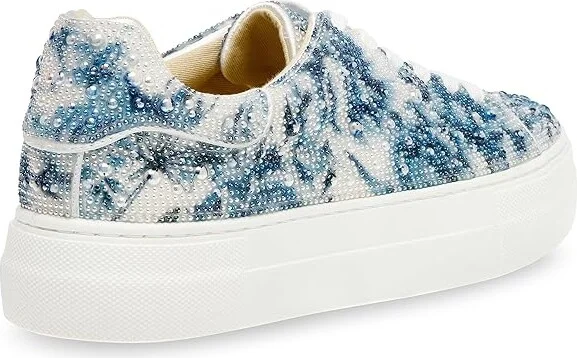 Blue by Betsey Johnson Sidny Women's Shoes Blue Floral : 6 M, Textile/Synthetic - Image 7
