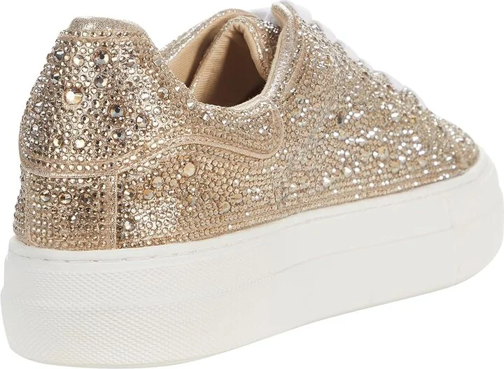 Blue by Betsey Johnson Sidny Women's Shoes Light Gold : 5 M, Textile/Synthetic - Image 4