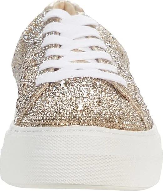Blue by Betsey Johnson Sidny Women's Shoes Light Gold : 5 M, Textile/Synthetic - Image 5