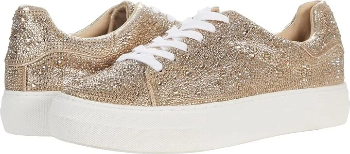 Blue by Betsey Johnson Sidny Women's Shoes Light Gold : 5 M, Textile/Synthetic