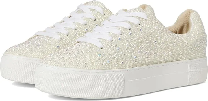 Blue by Betsey Johnson Sidny Women's Shoes Pearl : 5 M, Textile/Synthetic