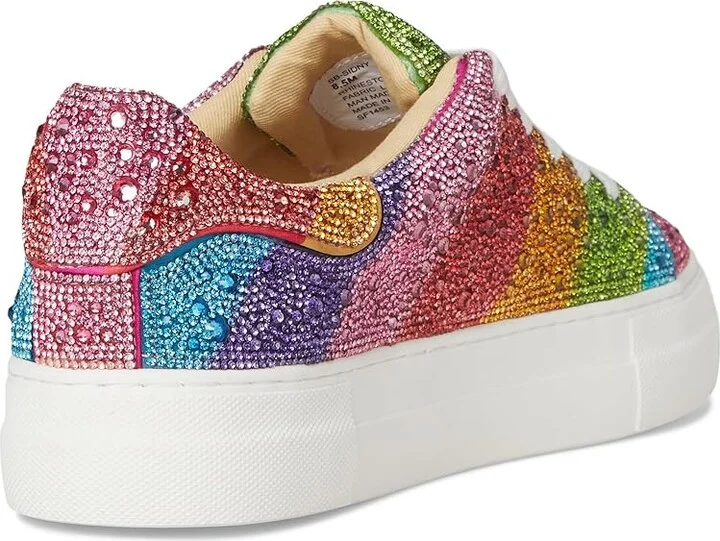 Blue by Betsey Johnson Sidny Women's Shoes Rainbow : 5 M, Textile/Synthetic - Image 4