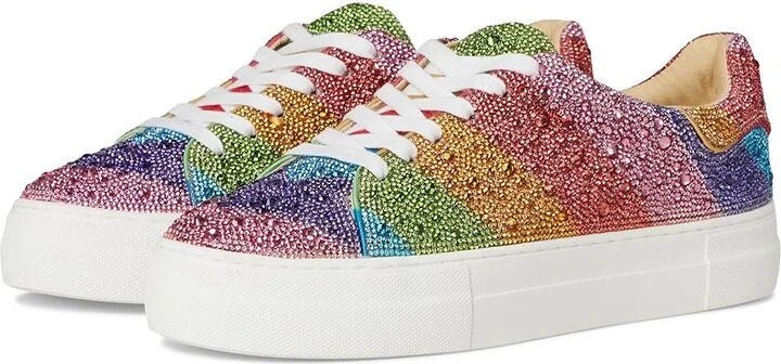 Blue by Betsey Johnson Sidny Women's Shoes Rainbow : 5 M, Textile/Synthetic