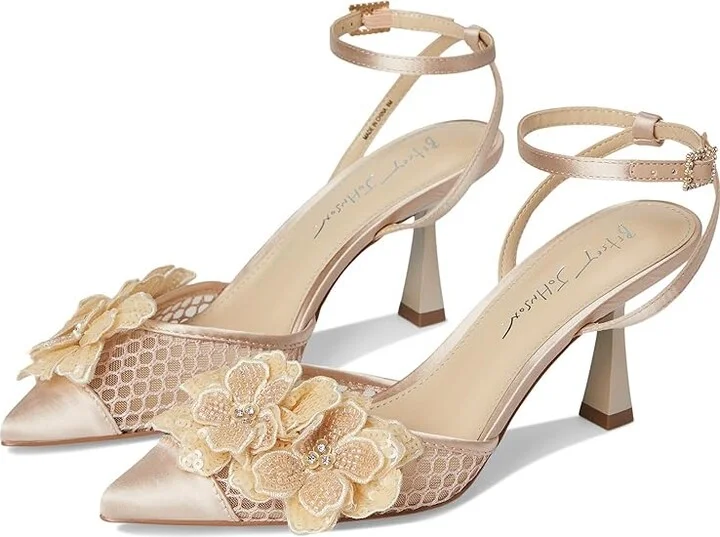 Blue by Betsey Johnson Susie High Women's Heels Blush : 6.5 M, Leather/Rubber