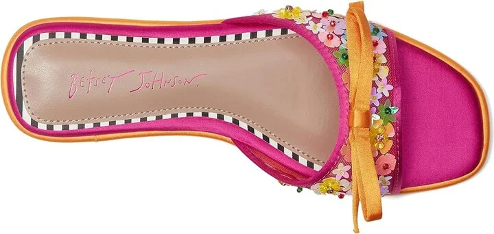 Blue by Betsey Johnson Teasee Women's Wedge Shoes Fuschia : 7.5 M, Faux Leather - Image 2