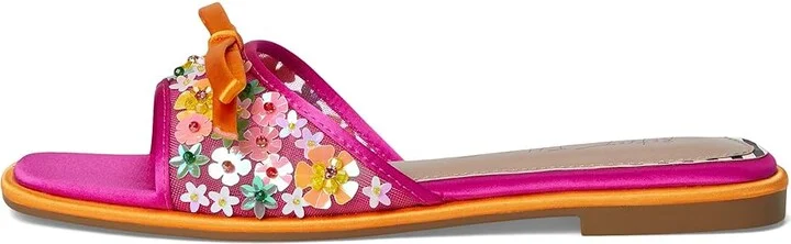 Blue by Betsey Johnson Teasee Women's Wedge Shoes Fuschia : 7.5 M, Faux Leather - Image 6