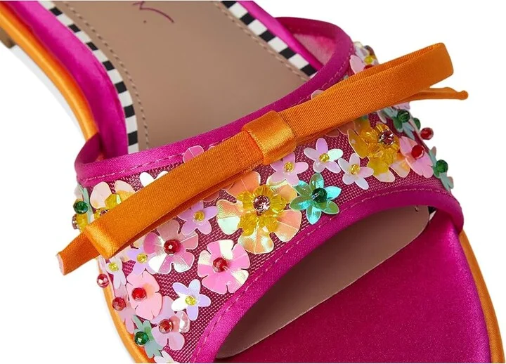 Blue by Betsey Johnson Teasee Women's Wedge Shoes Fuschia : 7.5 M, Faux Leather - Image 7