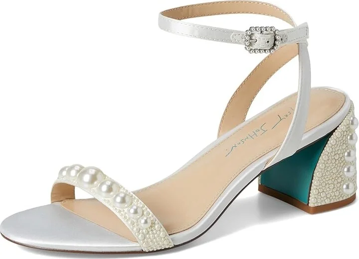 Blue by Betsey Johnson Tina Women's Sandals Black : 7 M, Synthetic - Image 9