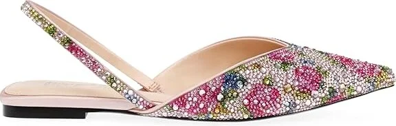 Blue by Betsey Johnson Vance Mule Women's Flat Shoes Floral : 7.5 M, Rubber - Image 5