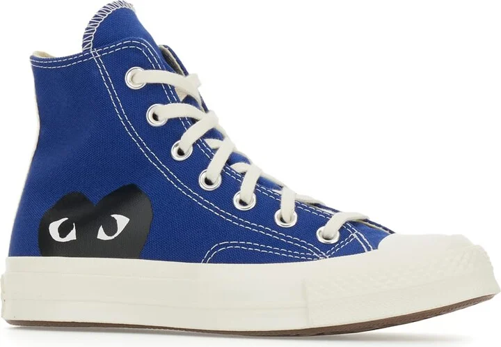 Blue Canvas Chuck 70 Sneakers - Image 2