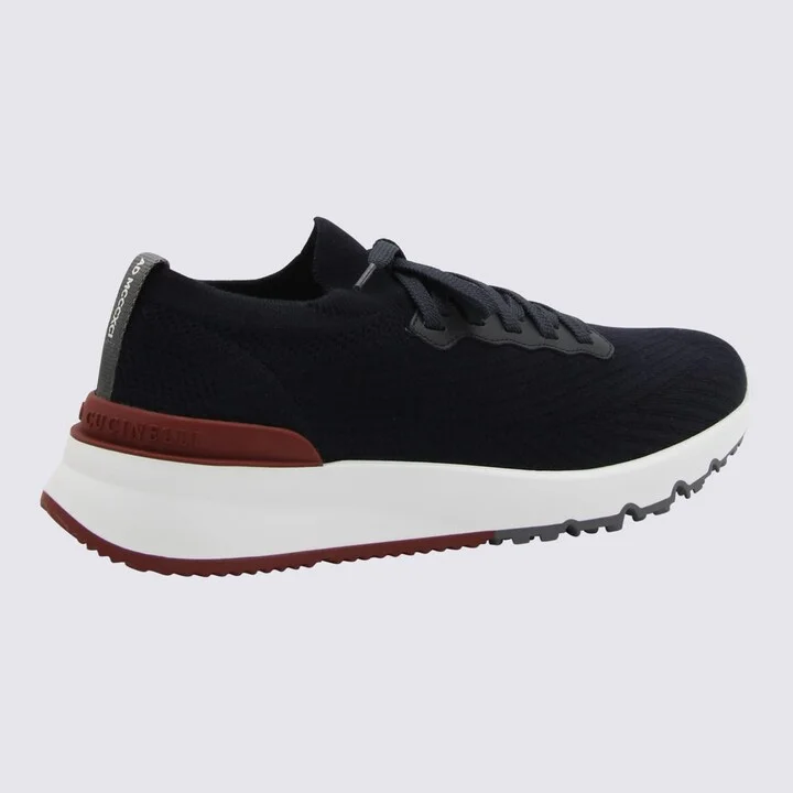 Blue Canvas Sneakers - Image 2