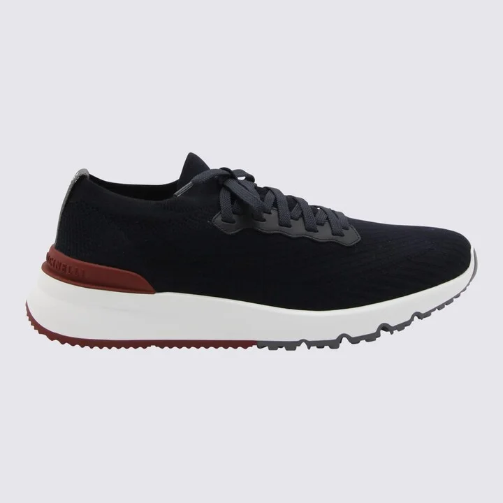 Blue Canvas Sneakers