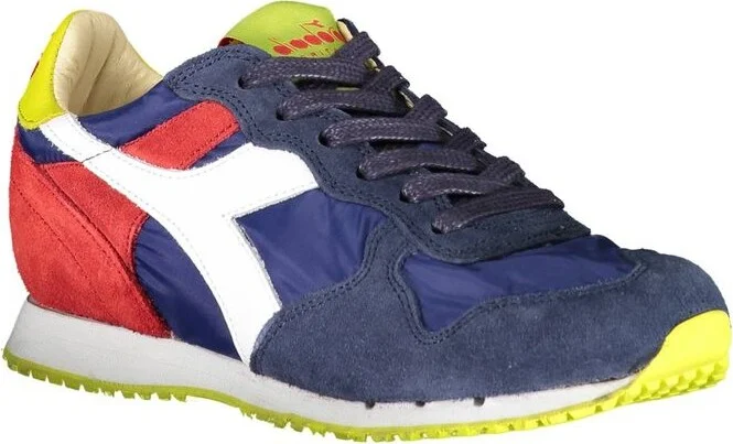 Blue Fabric Women's Sneaker - Image 2