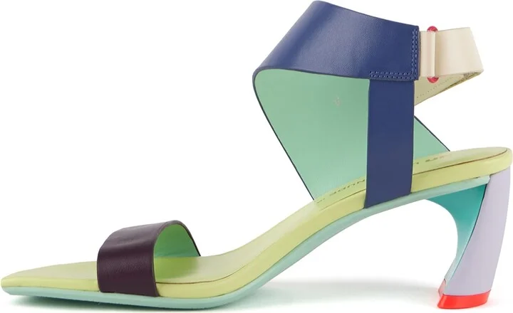 Blue / Green Zuma Sandal Mid - Party - Image 4