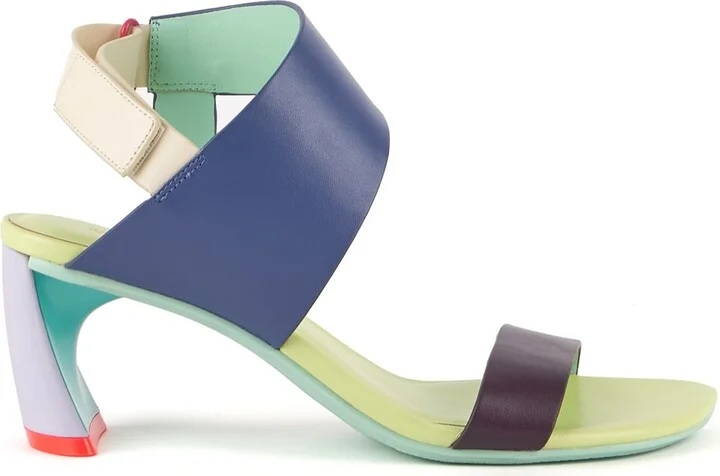 Blue / Green Zuma Sandal Mid - Party