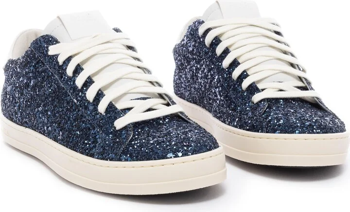 Blue John Midnight Glitter Sneaker - Image 2