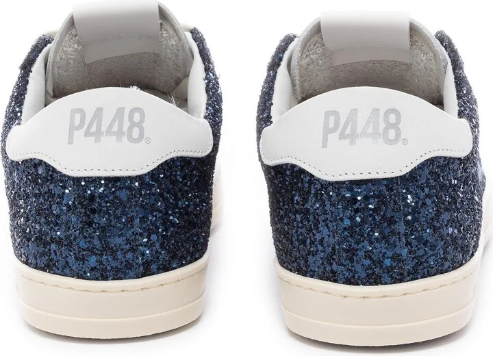 Blue John Midnight Glitter Sneaker - Image 3