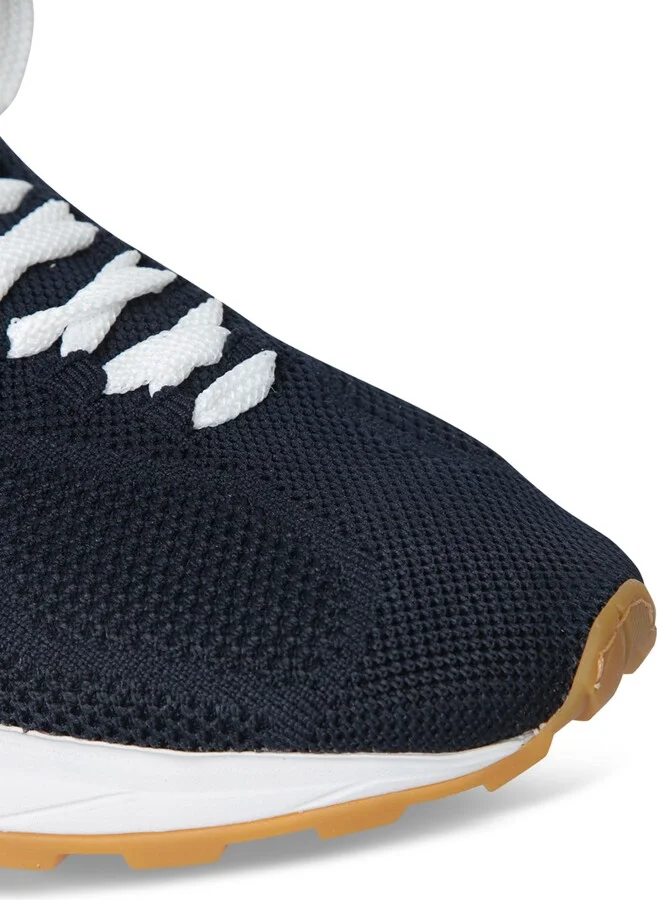 Blue Knit Vibram Sneakers - Image 4