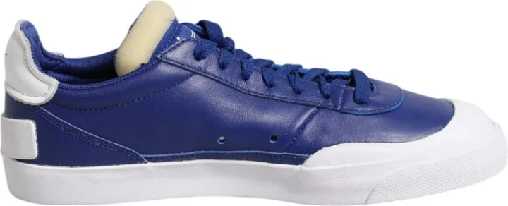 blue Lace Up Low Top Drop-Type PRM Sneakers Men's Shoes