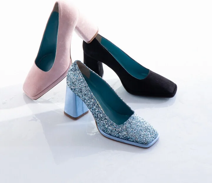 Blue Larice Pump Sky Glitter/Aris - Image 2
