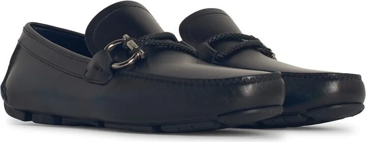 Blue Leather Loafers - Image 2