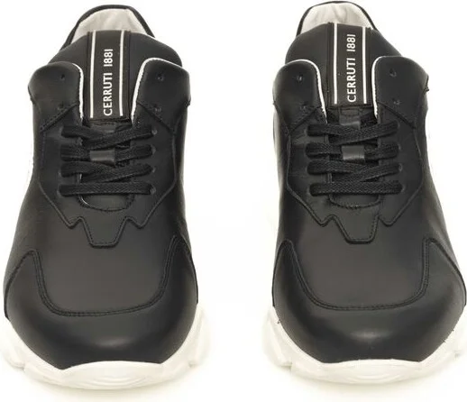 Blue Leather Men Men's Sneaker - Image 2