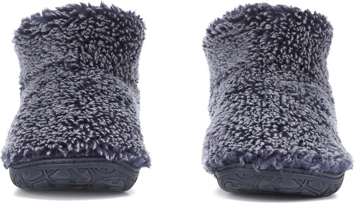Blue Leonardo - Shorter Length 100% Recycled Snow Tipped Sherpa Slipper Boot - Washed Peacoat Navy - Image 6