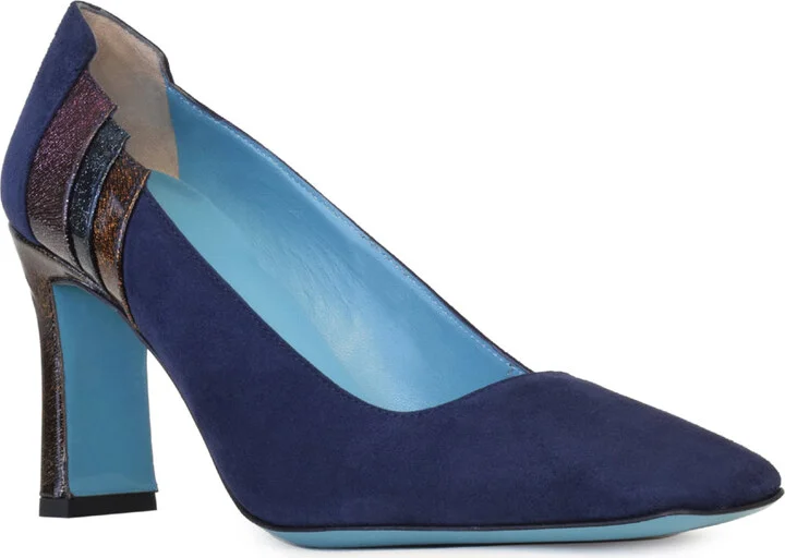 Blue Lorenzo Pump Navy Cashmere - Image 2