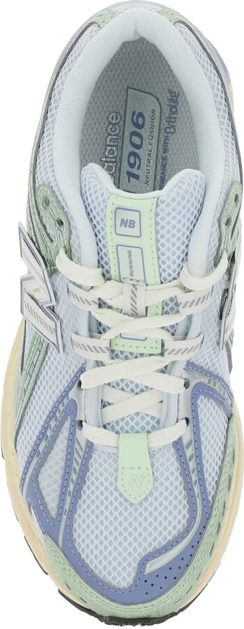 Blue Low Top Sneaker With Logo Patch On Tongue And Side And Perforated Panels In Tech Fabric Unisex - Image 4