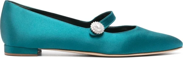 Blue Marijana Ballet Pumps