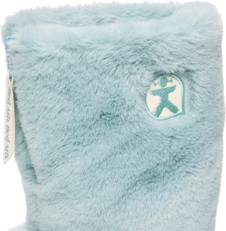 Blue Marilyn - Classic Faux Fur Slipper Boot - Seafoam - Image 5