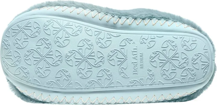 Blue Marilyn - Classic Faux Fur Slipper Boot - Seafoam - Image 8