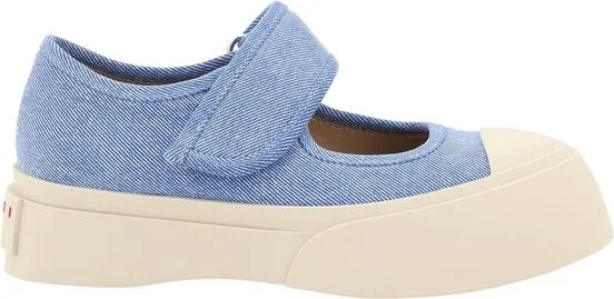 blue Mary Jane Women's Sneakers