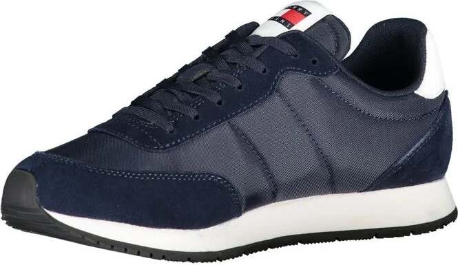 Blue Polyester Men's Sneaker - Image 3