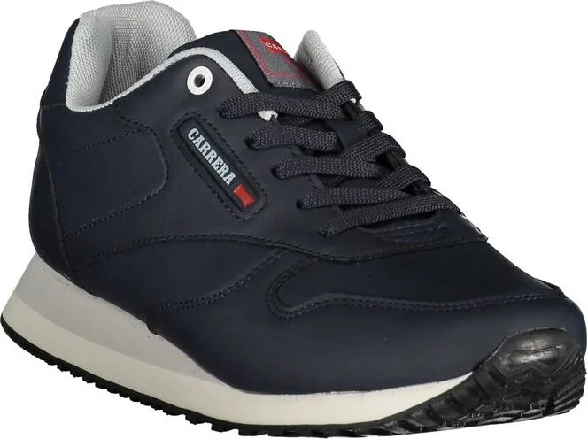 Blue Polyester Men's Sneaker - Image 2