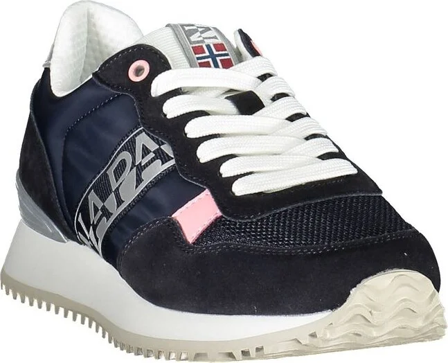 Blue Polyester Women's Sneaker - Image 2