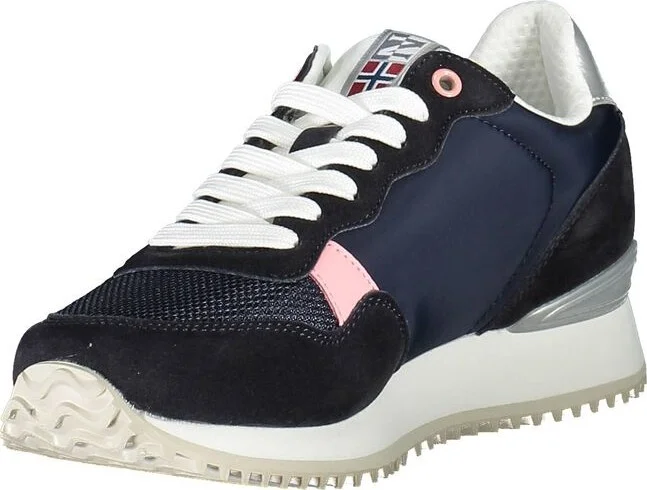 Blue Polyester Women's Sneaker - Image 3