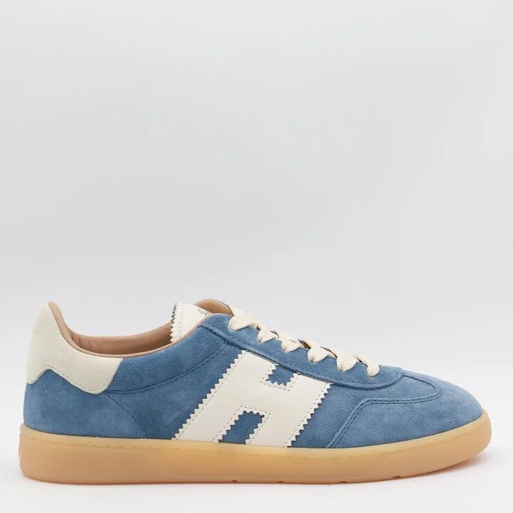 Blue Suede Sneakers