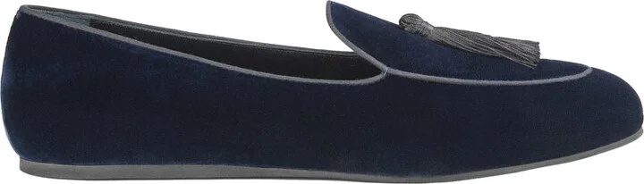 Blue Velvet Men's Loafer
