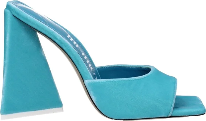 blue Velvet Women's Sandal