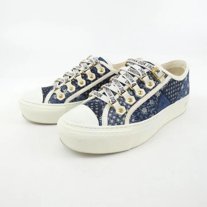 Blue White Sneakers (Pre-Owned) - Image 3