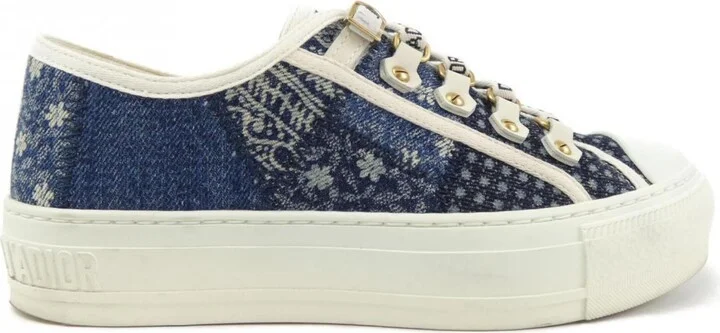 Blue White Sneakers (Pre-Owned)