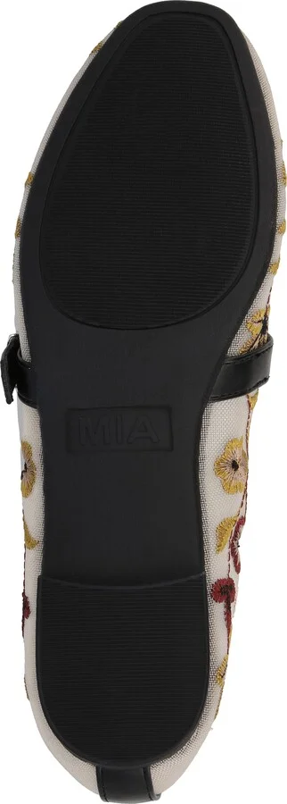 Bluet Embroidered Mesh Mary Jane Flat - Image 5