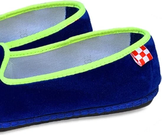 Bluette Velvet Slippers Friulane - Image 2